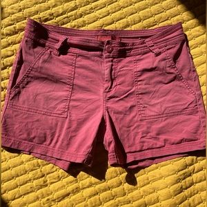Prana Elle Shorts | Maroon | Size 8
